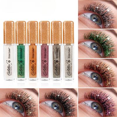 Тушь для ресниц Sparkling Diamond Color Pearlescent Glitter добавит яркости вашему макияжу глаз, создавая уникальный модный стиль.