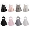 UV Protection Summer Breathable Mask Ice Silk Mask Integrated Facial Cover  for Women