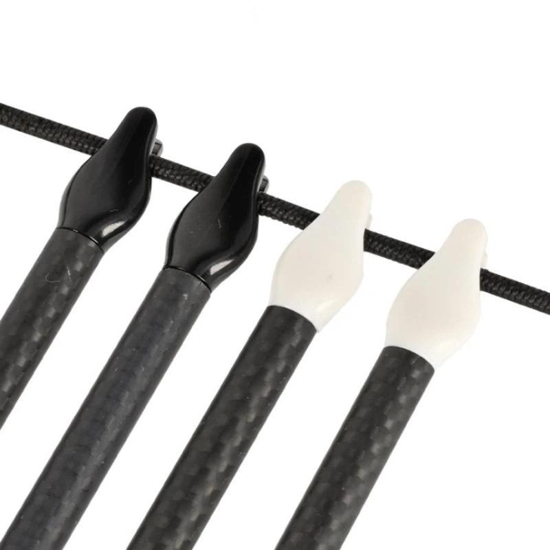 5Pcs 6.2Mm Arrow Nocks Plastic Insert Tails For Carbon Arrows Archery Bow Accessories