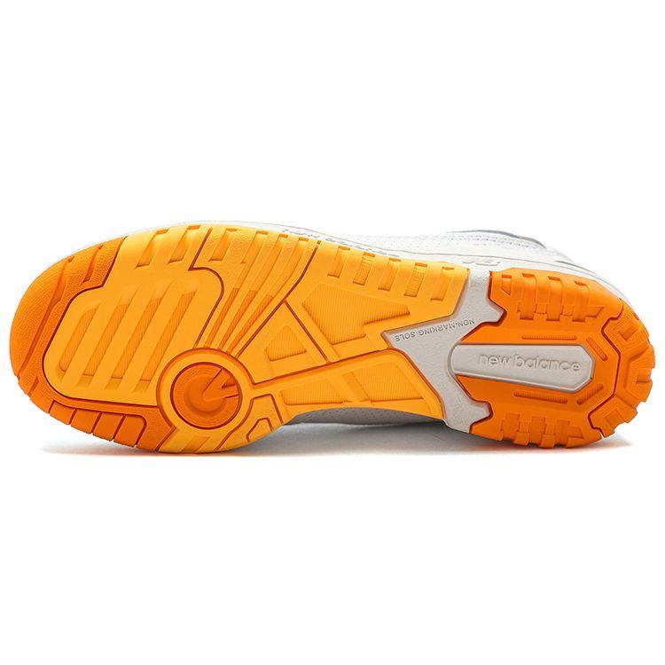 New Balance Набор 550 Lakers — яркие оранжевые кроссовки унисекс, белые BB550WTO