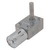 DC Gear Motor Micro High Torsion Speed Reduction Turbine Electric Self Locking Reversible Worm Gearbox 12V M8x33mm