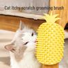Когтеточка и игрушка для чесания в форме ананаса для кошек