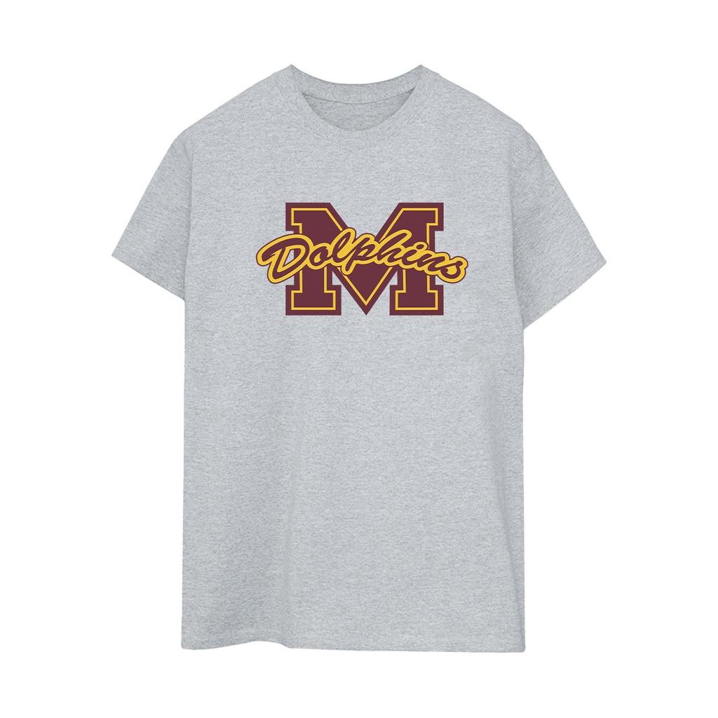 Netflix Womens/Ladies Sex Education M Dolphins Cotton Boyfriend T-Shirt