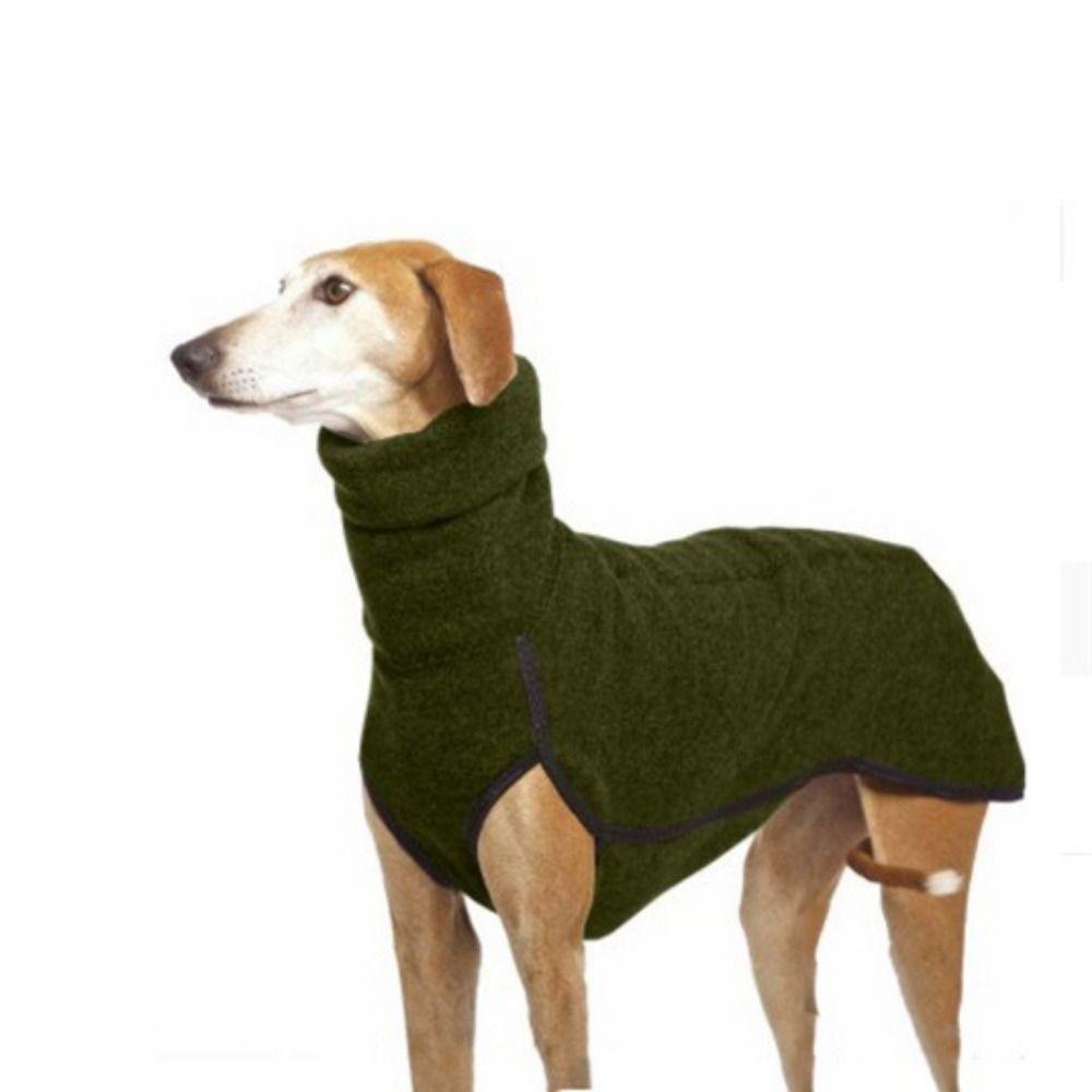 Soft Large Dog Turtleneck Shirt Warm Dogs Winter Warm Coat High Collar Pet Clothes Outdoor