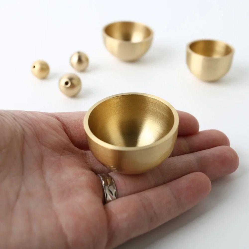 Portable Mini Singing Bowl Sanskrit Brass Singing Bowl Mini Singing Bowl Set Mindfulness Practice
