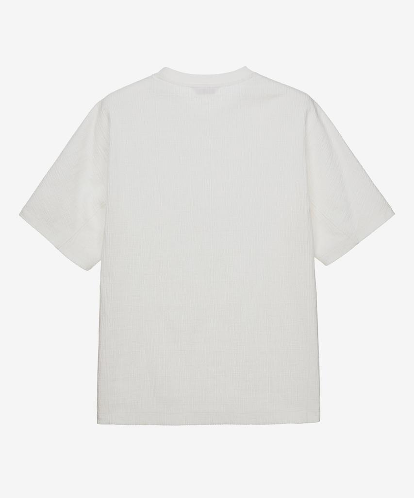 MINDBRIDGE Textured Semi-Oversized T-Shirt - 2 Colors Myts3125