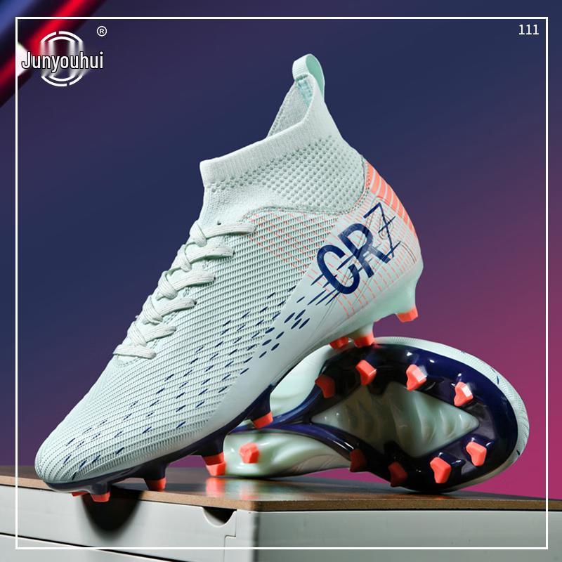 Унисекс Длинные Шипы AG Футбольные Бутсы Jun You Hui