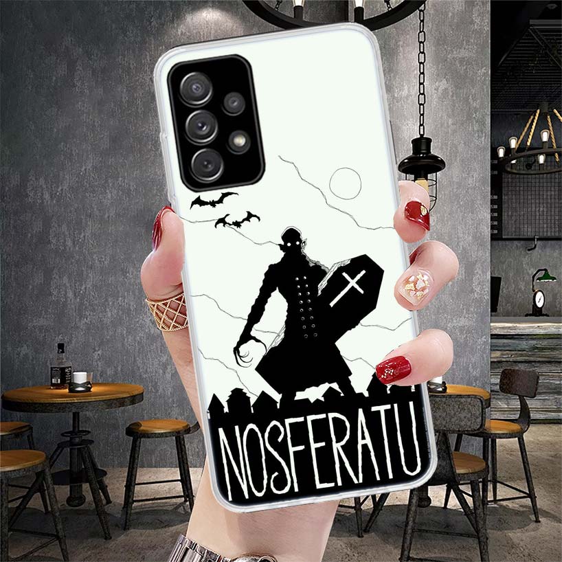 Gothic Vampire Scarlet Art Soft Phone Case For Samsung Galaxy A12 A22 A32 A52 A72 A02S A51 A50S A71 A70 A31 A20S Note 20 Ultra S