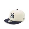 [New Era] Kids Cap MLB 2 Tone ONSPOTZ Custom Made NY ChromeNavy YOUTH52-56cm Youth 9Fifty 2-Tone Color Chrome Crown Mlb New York Yankees