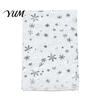 Holiday Gathering Accessory Glitter Sparkly Foil Snowflake Print Scarf for Women, Christmas Warm Neck Theme Shawl Wrap, Fall Winter Lightweight