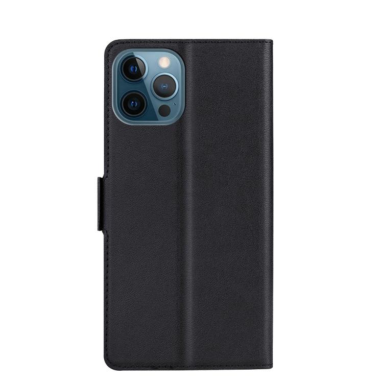 For iPhone 13 Pro Ultra-thin Voltage Side Buckle PU + TPU Horizontal Flip Leather Case with Holder & Card Slot