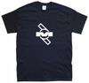 ФУТБОЛКА MUTE RECORDS Новая графическая футболка размеры S M L XL XXL цвета Черный, Белый