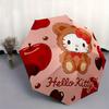 1pc Apple & Hello Kitty Automatic Folding Umbrella - 3 Folding Design, Vivid Cartoon Pattern, Suitable for Outdoor Activities, A Gift for Fans In All