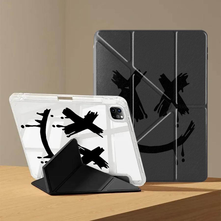 Крутой и стильный чехол-планшет для лица для iPad Pro 2025 Air 4 5 M3 M2 1 2 M4 11 дюймов Mini 6 7 Pro 11-го 10-го 9-го 8-го 7-го 12,9 дюйма