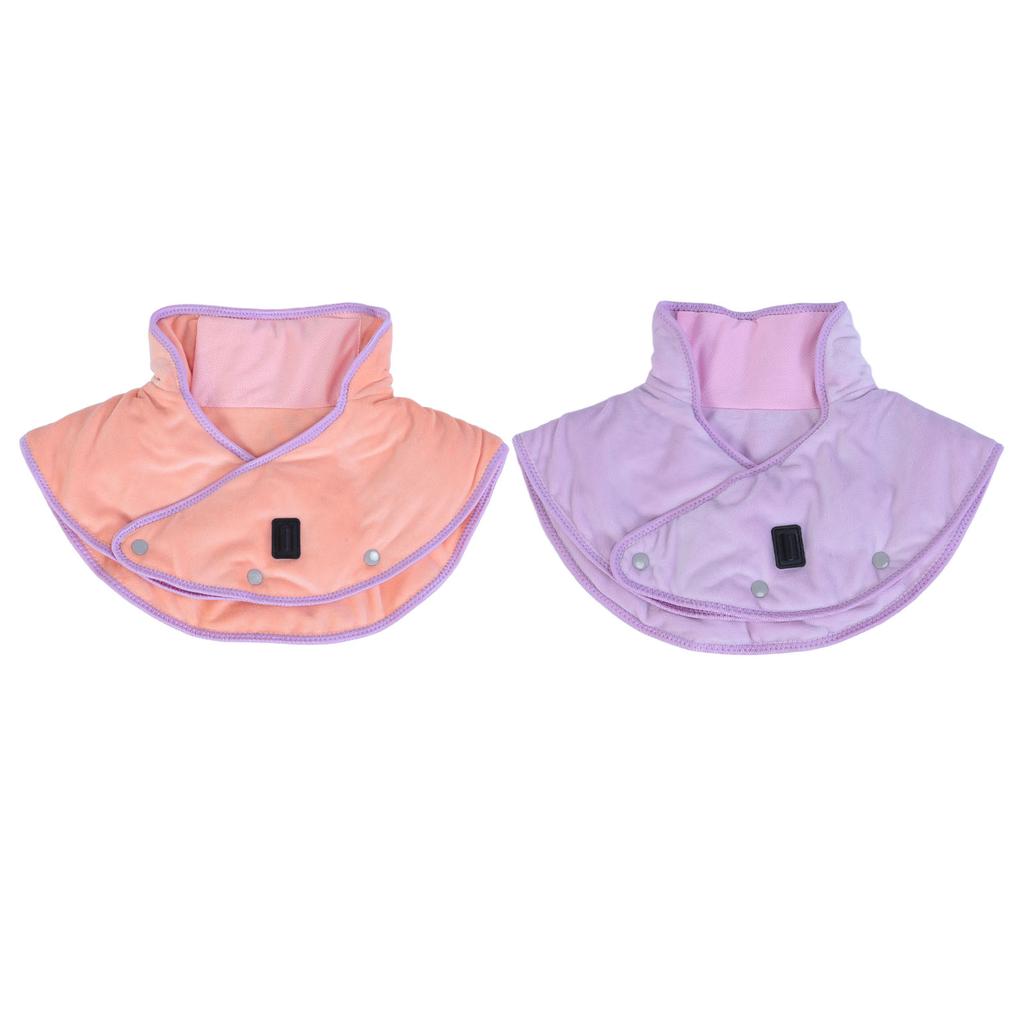 Подогреваемая накладка на шею и плечи с 3 настройками таймера, удобная для кожи, электрическая согревающая повязка для шеи