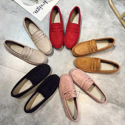 Новая весна Женская повседневная обувь Женская платформа Слипоны Кроссовки женские Замшевые женские лоферы Мокасины Обувь женская Теннис