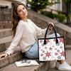 Boho Star Printed Tote Bag Large Reusable Canvas Shopping Shoulder Bag for Daily Use