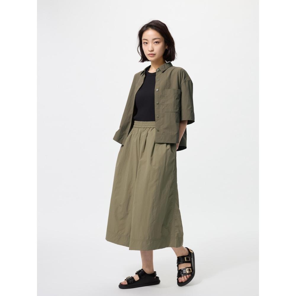 Uniqlo Японские нейлоновые кюлоты короткие