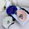 Creative Shell Ceramic Soap Dish Portable Soap Box Home Bathroom Accessories Desk Organizer Waterproof Drain Rack Dishes Drainer