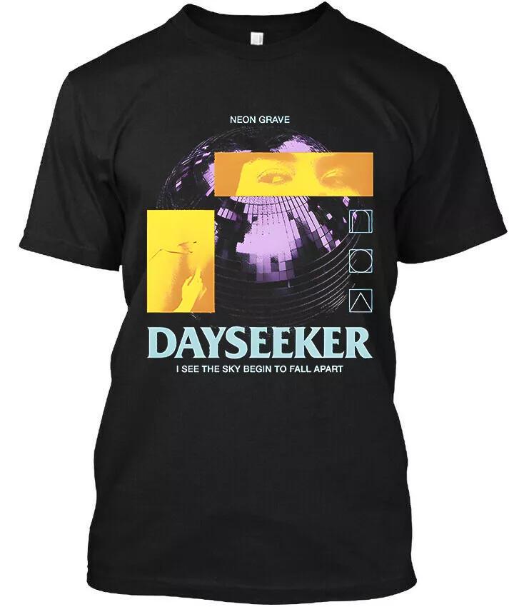 Limited New Popular Dayseeker Neon Grave American Music Group T-Shirt