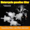 Motorcycle Fuel Filter Gasoline Gas Oil 110/125/150/175/200 Engine For Car Scooter Dirt Bike ATV Fuel Petrol Filters Accessories