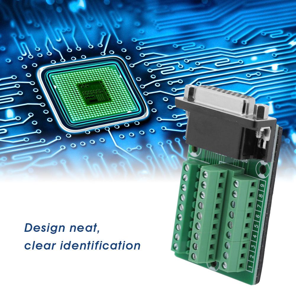 DB26 DB26M201 Разъем-мама Плата-разветвитель терминалов