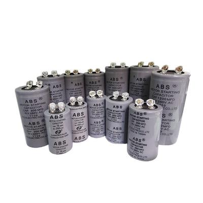 AC250V 75MFD 75uF 150MFD 150uF 200MFD 200uF Круглый конденсатор переменного тока для запуска электродвигателя