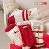 Осенние и зимние носки Утолщенные термоноски Рождественские плюшевые домашние спальные носки