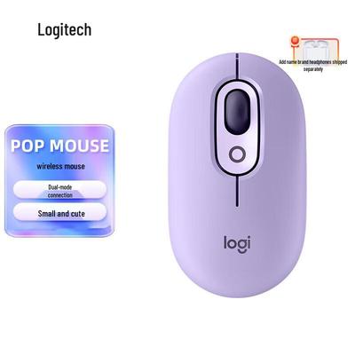 Беспроводная Bluetooth офисная мышь Logitech POP Fashion Series