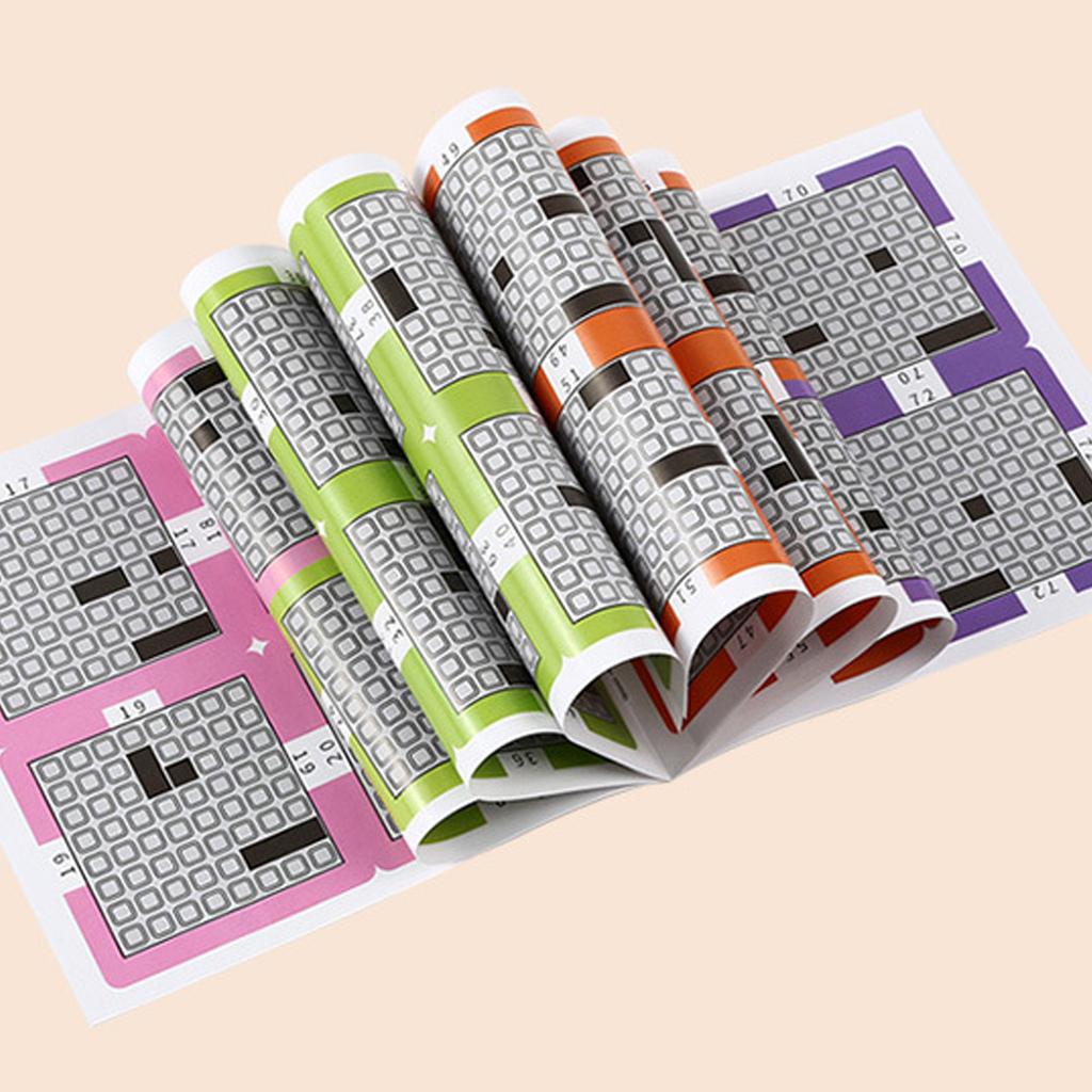 Educational Building Blocks Puzzle For Kids Logic Training Toy Safe ABS Material Family Interactive Game