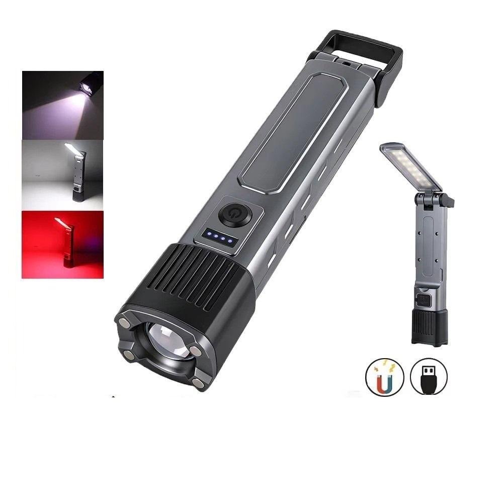 Super Brightness Folding Work Light Long-Lasting Portable Searchlight Magnetic Flashlight Outdoor