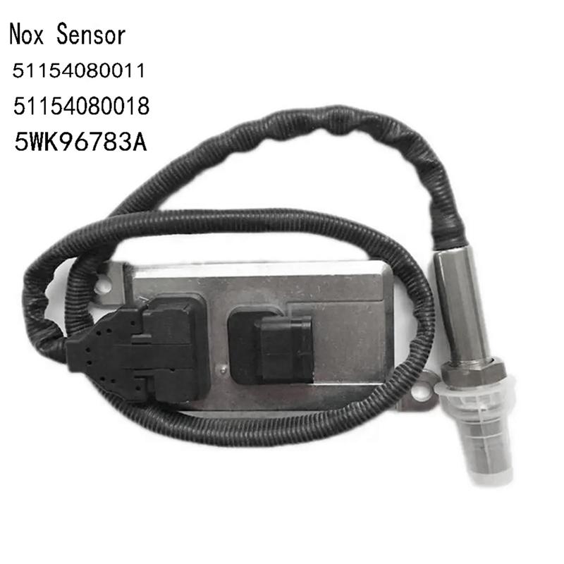 Nox Sensor Nitrogen Oxygen Sensor 51154080011 51154080018 Replacement For MAN Truck HOCL TGL TGM TGS TGX 5WK96783A-A87Q