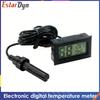 Digital LCD Thermometer Hygrometer Indoor Temperature Humidity Monitor with ±1%RH Accuracy, Battery Included for Home Greenhouse
