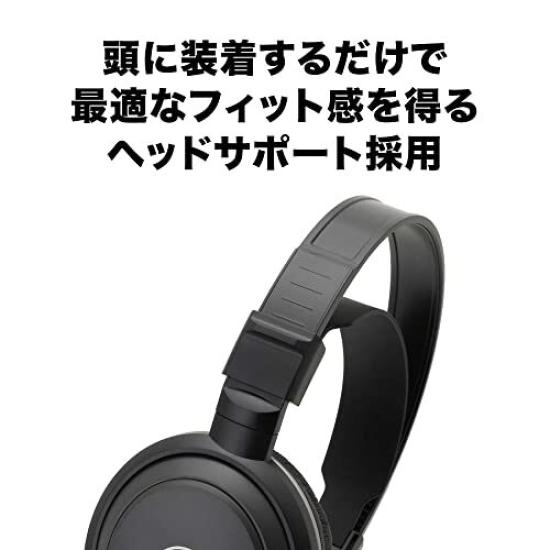 Проводные наушники Audio-Technica для музыки и кино, Мини, Черные, ATH-AVC200, Для прослушивания, Стандартное подключение 6,3 мм / 3,5 мм