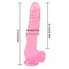 MoDi Dildo Realistic Fake Dick Penis Butt Plug Sex Toys for Woman Men