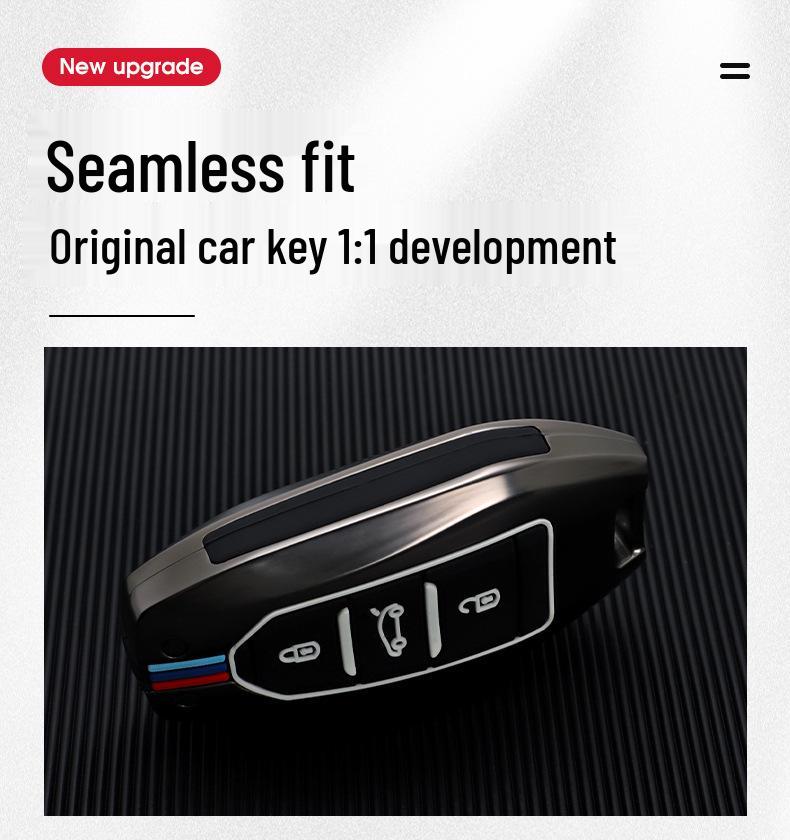 Compatible Key Case for DS Models (DS3, DS5, DS6, DS7, DS9, 4S, 5LS) New Energy Vehicles