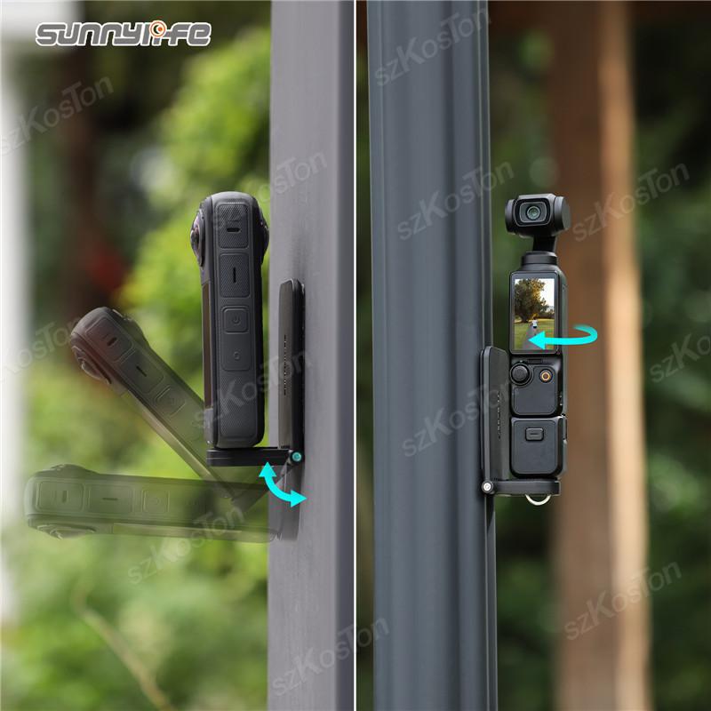 Для DJI Pocket 3 Action 5 Магнитное крепление База Угол регулируемый Настольная база Для Insta360 Ace Pro 2 X4 GO 3S Аксессуары для камеры