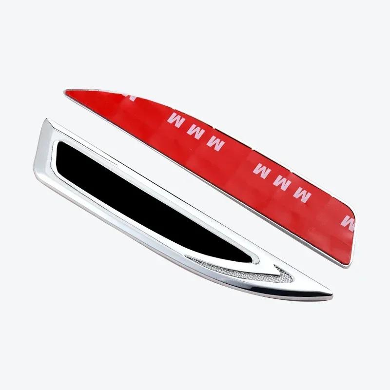2PCS Car Body Fender Side Emblem Sticker For Subaru BRZ WRX Tribeca Impreza Legacy STI Ascent Levorg Rear Trunk Badge Decals