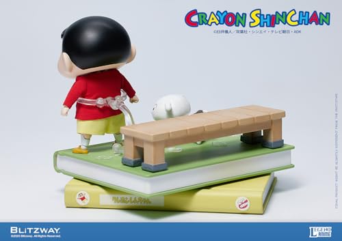 BLITZWAY JAPAN Фигурка Crayon Shin-chan [Стандартная версия] АБС & ПВХ & Ткань & Металл Окрашенная Подвижная фигурка