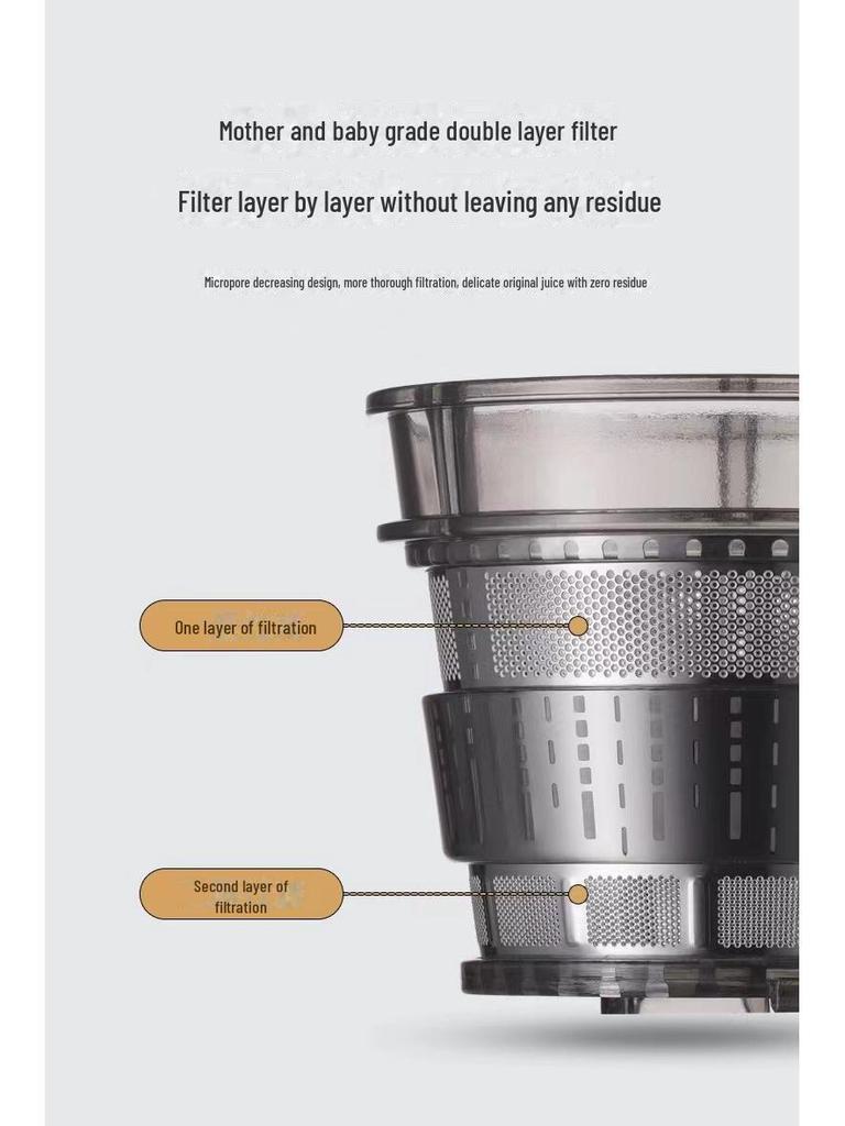 Соковыжималка из нержавеющей стали с отделением сока и мякоти — автоматическая для дома, большого и малого калибра, подарочный вариант