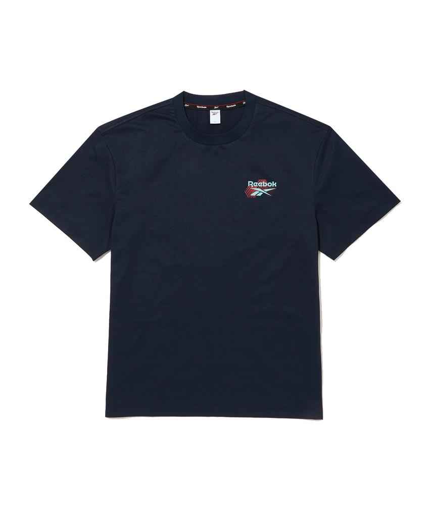REEBOK Wild Run T-Shirt - Navy