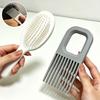 Comb Cleaner Wide Tooth Design Hair Comb Detangler Cleaner Air Cushion Comb Cleaner with Hanging Hole