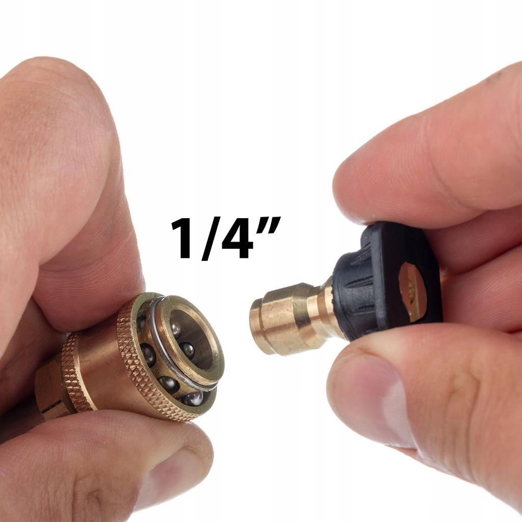 JetLink ProAdapt EP-HD – Adapter do Myjek Wysokociśnieniowych | Szybkozłącze 1/4" | Wysoka Jakość i Trwałość