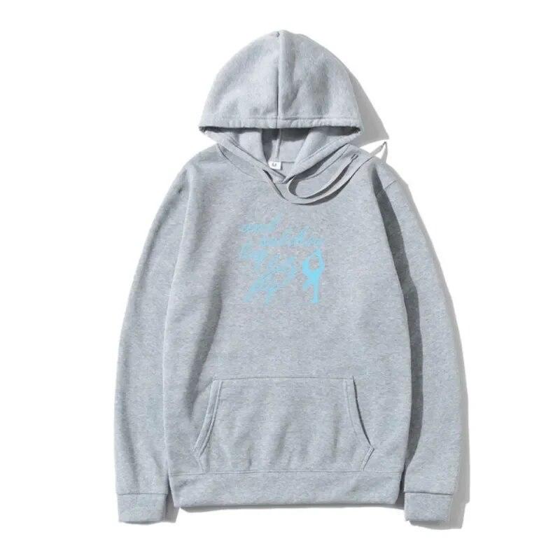 Figure Skating Cute Jumperms & Skater on Iceif Unisex's Outerwear2022 fashionable Brand 208%cotton Printed Round N