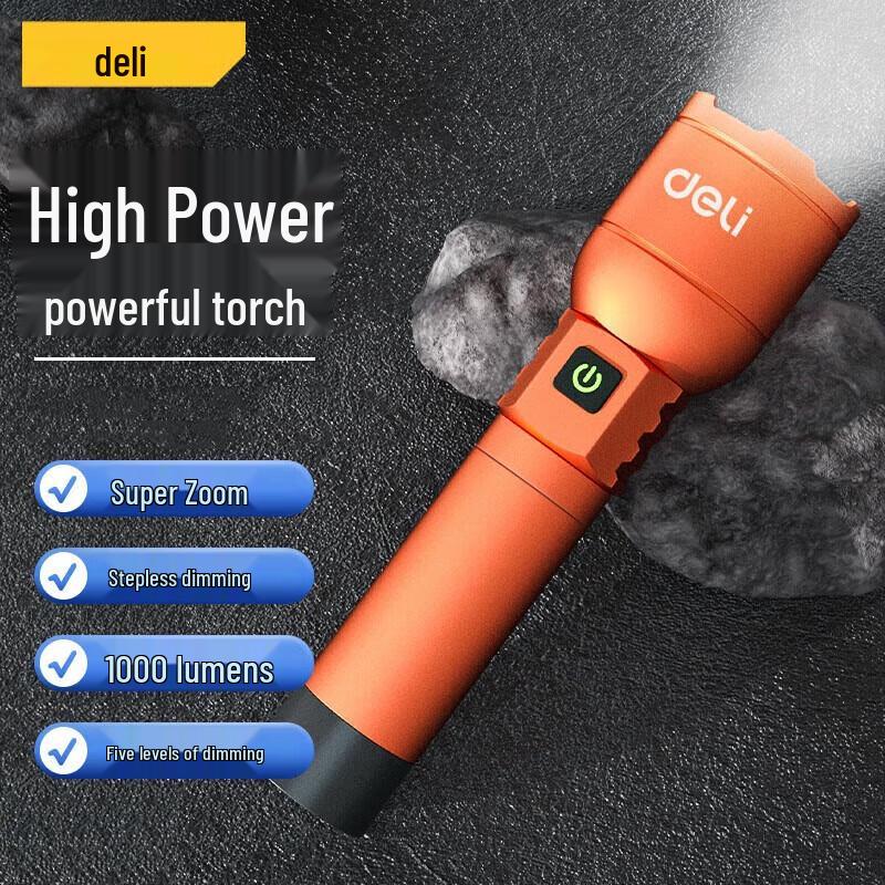 deli DL551027 Outdoor Solar Flashlight