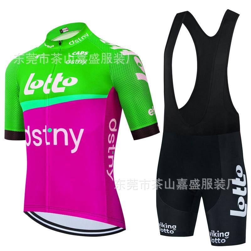 Men Women Cycling Jersey Set Short Sleeve Quick Dry Breathable Bike Wear Summer Performance Kit