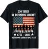 Patriotic USA Army Us Military Parade 250th Anniversary 2025 Unisex T-Shirt