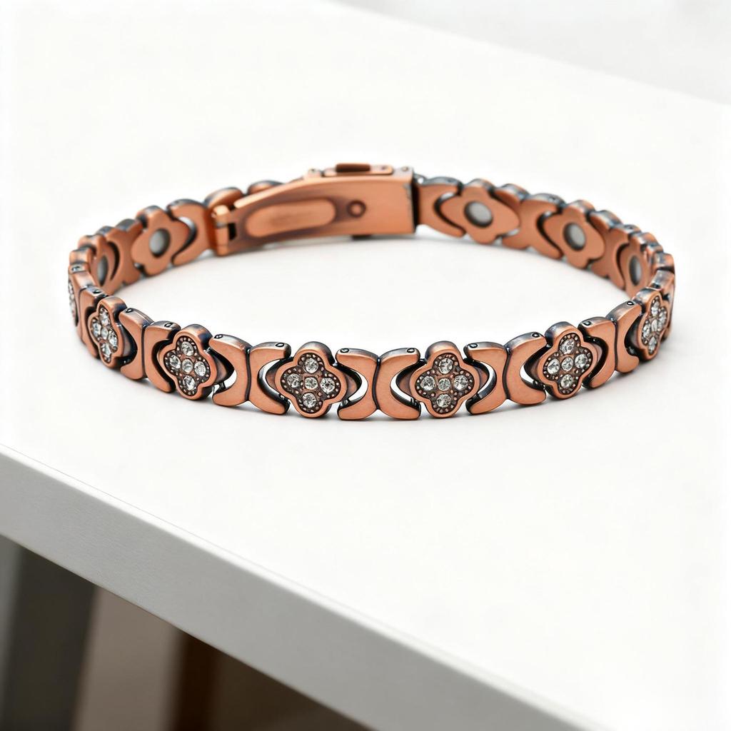 Мужской винтажный браслет из магнитного сплава в европейском и американском стиле