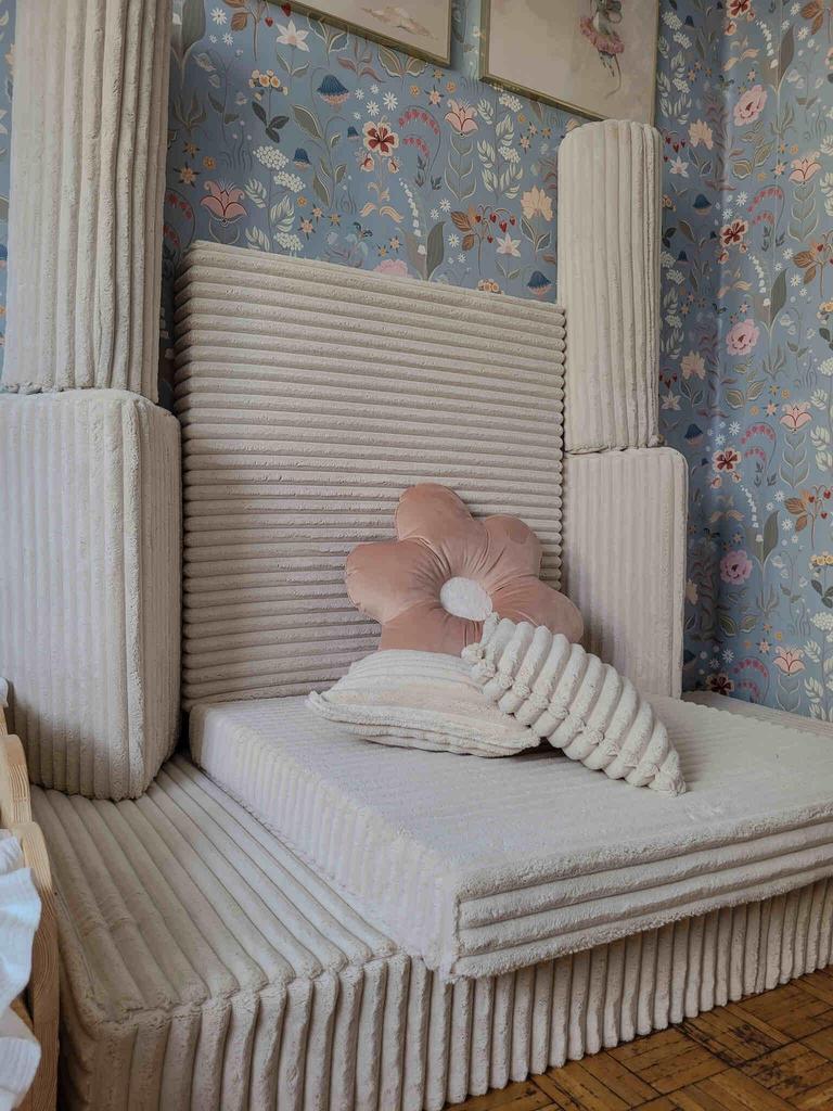 Small cushion for the Waffle Sofa, Beige
