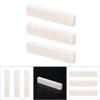 3Pcs DIY Blank Buffalo Bone Nut String Pillow for Classical Electric Acoustic Guitar 52x6x10mm